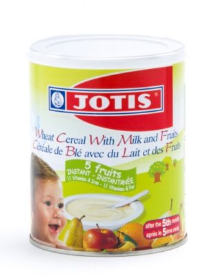 Jotis Wheat Cereal with Milk and Fruit