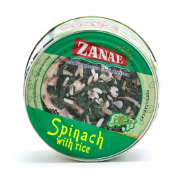 Zanae spinach and rice